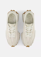 New Balance Women's 327 Sneaker in Linen Top View