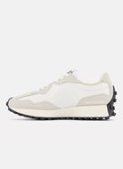New Balance 327 Women's Sneaker in Sea Salt/White Side View