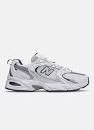 New Balance Women's 530 Sneaker in White/Natural Indigo