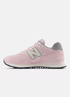 New Balance Women's 574 Sneaker in Rose Sugar Side View