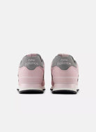 New Balance Women's 574 Sneaker in Rose Sugar Back View