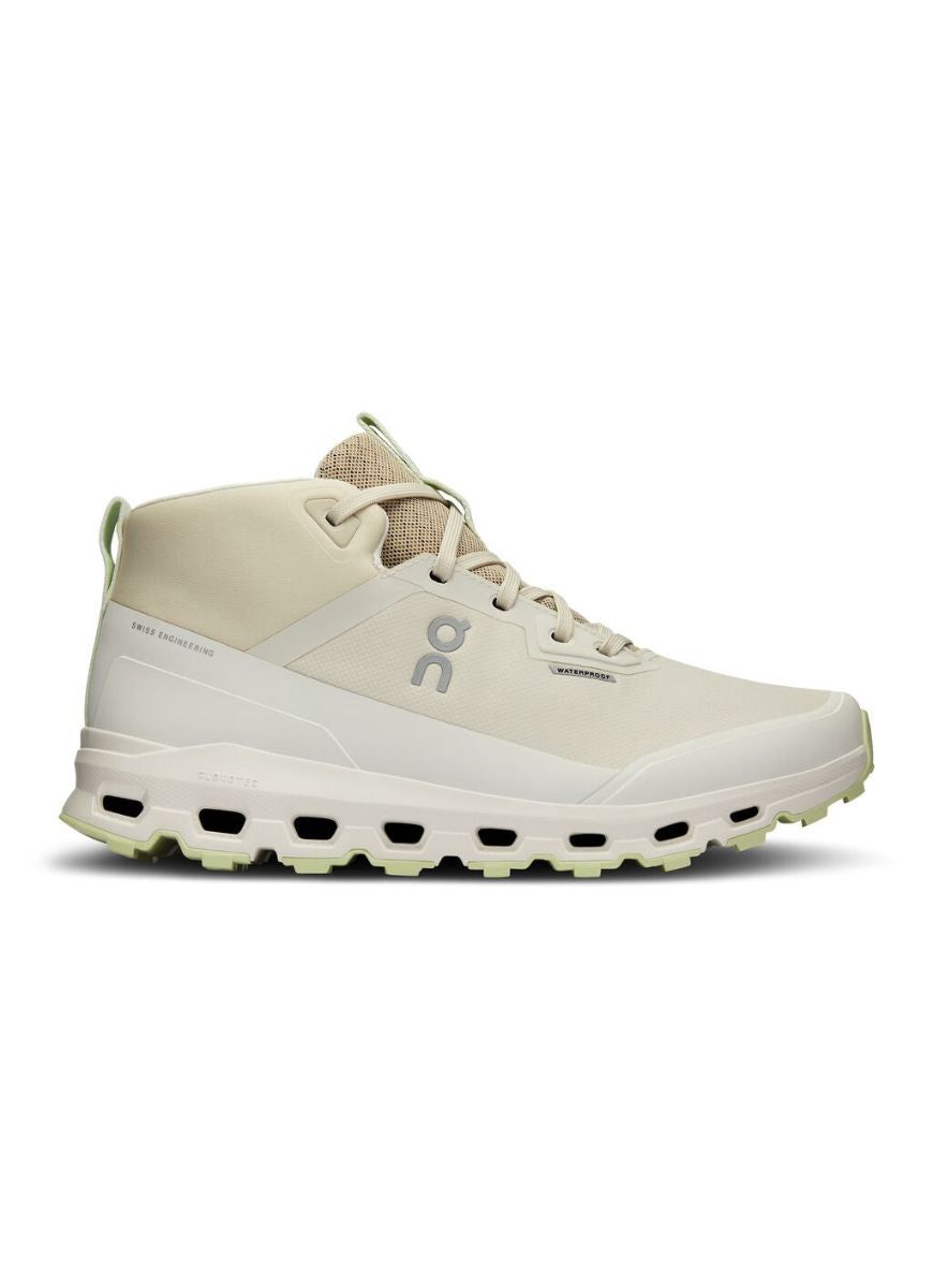 ON Women's Cloudroam Waterproof Sneaker Boot in Ice Limelight