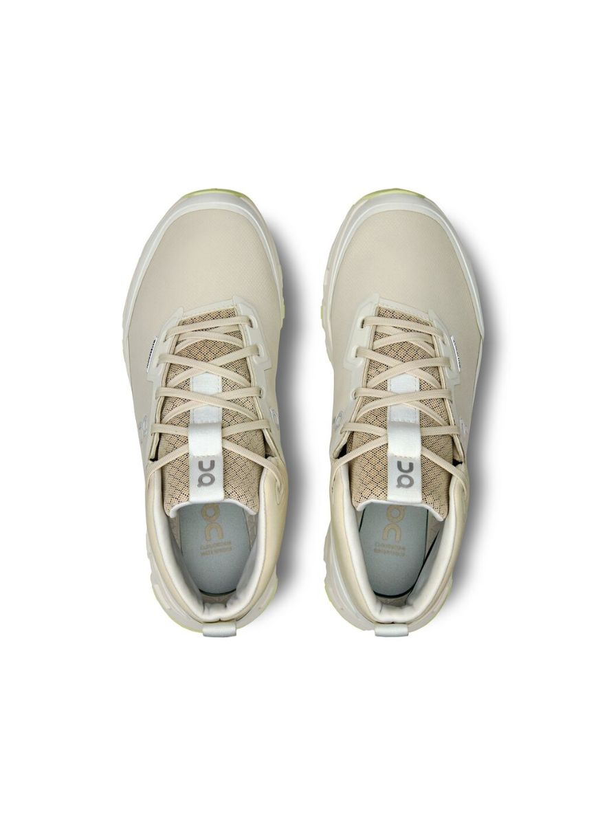 ON Women's Cloudroam Waterproof Sneaker Boot in Ice Limelight Top View