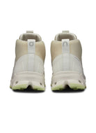 ON Women's Cloudroam Waterproof Sneaker Boot in Ice Limelight Back View