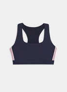 Splits59 Lexi Rigor Sports Bra in Indigo/Blush Product Shot View