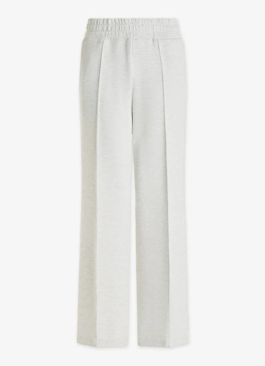 Varley The Wide Leg Pant 28” in Ivory Marl Product Shot View