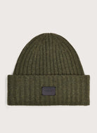 Varley Elva Chuky Rib Beanie in Mid Olive Marl Product Shot View