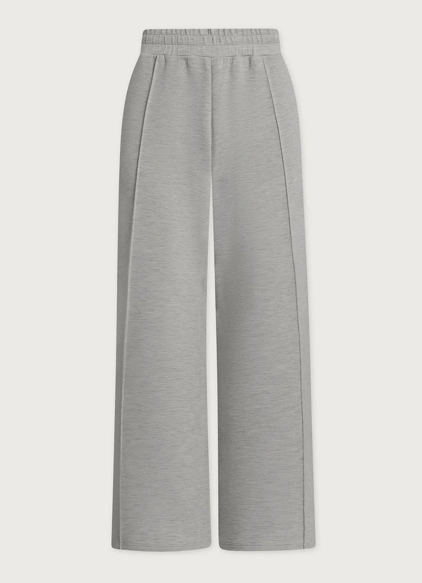 Varley The Wide Leg Pant 30” in Light Grey Marl