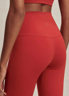 Varley Freesoft High Rise Legging 25” in  Lava Falls Close Up Back View