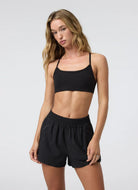 Vuori AllTheFeels Sports Bra in Black