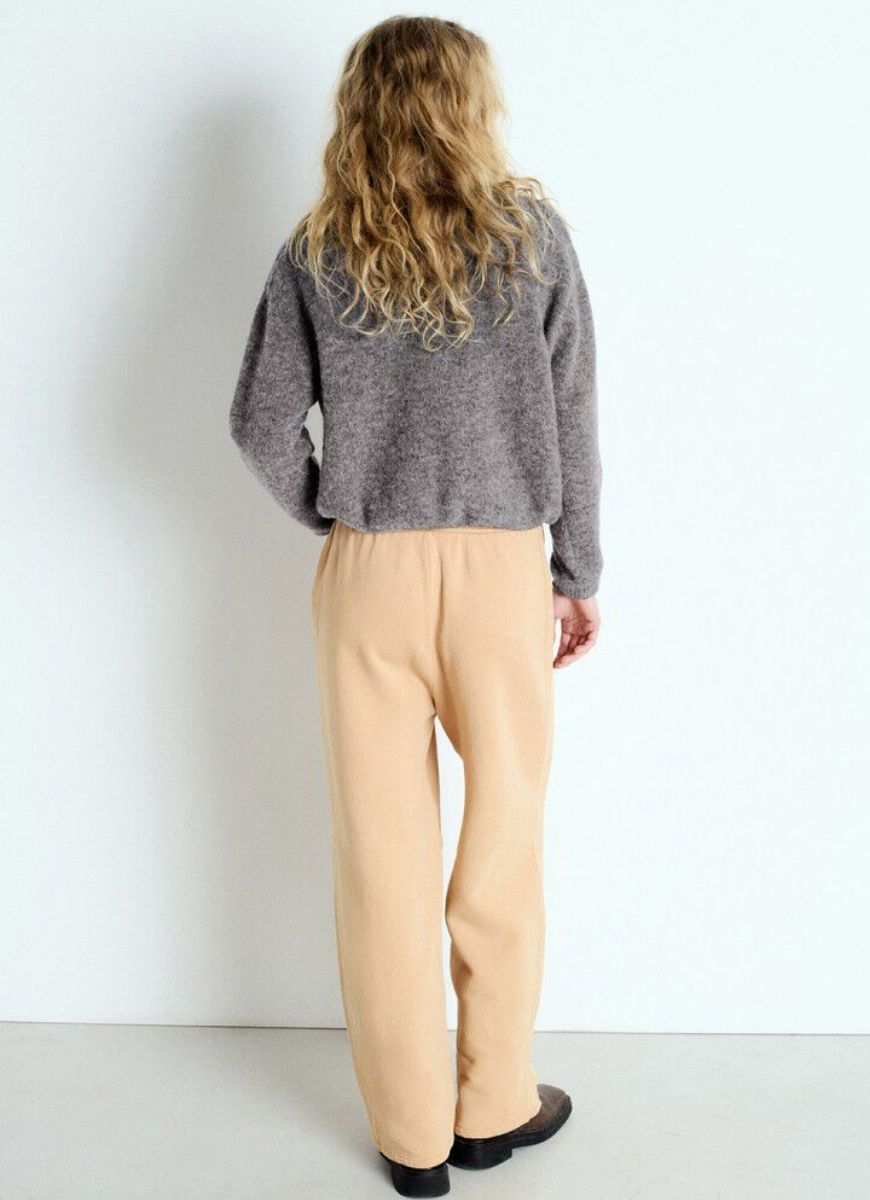 American Vintage Vitow Cardigan in Acier Chine Full Length Back View