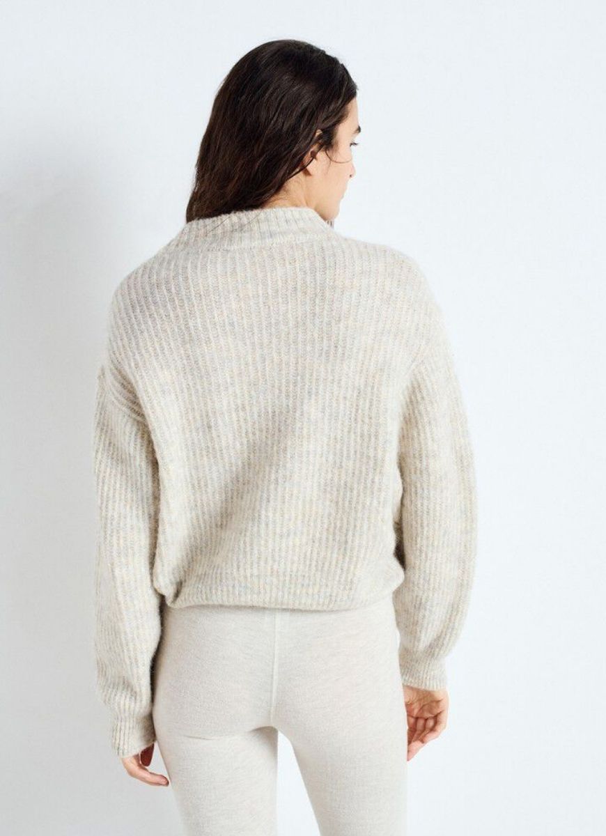 American Vintage East Sweater in Poudreuse Chine Back in Stock