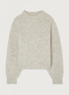 American Vintage East Sweater in Poudreuse Chine Product Shot View