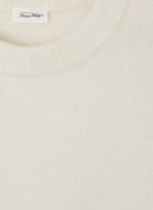 American Vintage Vitow Sweater in Blanc Close Up View