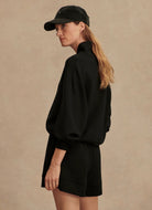 Varley Atrium High-Rise Women's Short 4.5" in Black Back View
