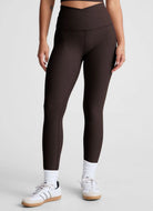 Beyond Yoga Spacedye At Your Leisure High Waisted Legging in Dark Chocolate Heather