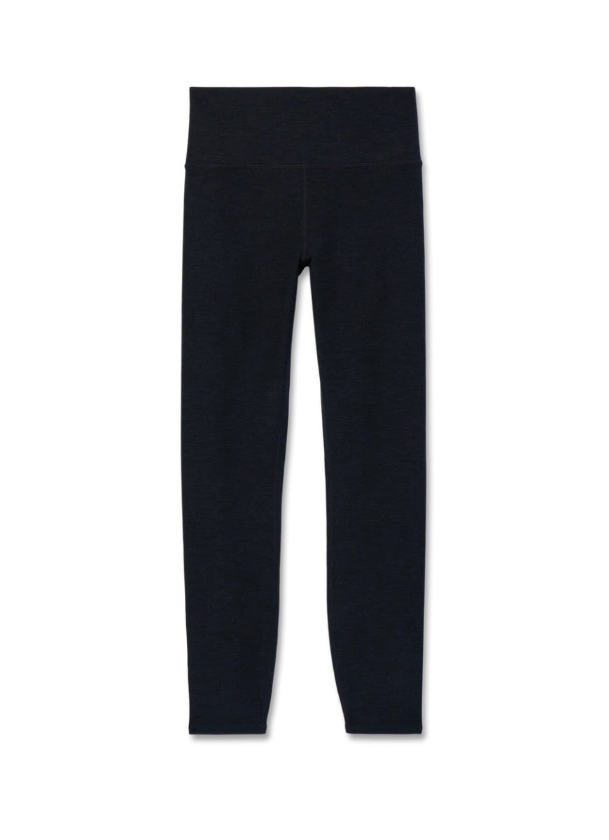 Vuori Clean Elevation Legging in Black Heather Product Shot View
