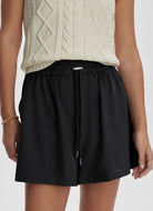 Varley Esmond Mid Rise Short 3” in Black