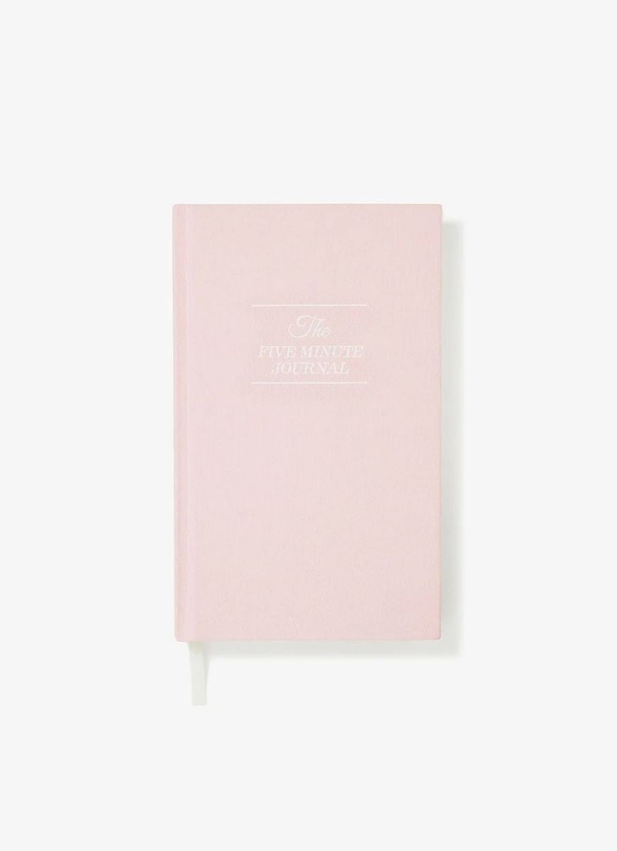 Intelligent Change The Five Minute Journal in Blush Pink