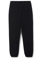 perfectwhitetee Johnny French Terry Sweatpant in Black Product Shot View