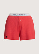 Polo Ralph Lauren Waffle Boxer Short in Nantucket Red Product Shot View