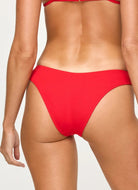 LSPACE Mako Top and Rocky Bottom Bikini in Flame Back View of Bottom