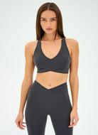 Splits59 Mia Rigor Sports Bra in Graphite