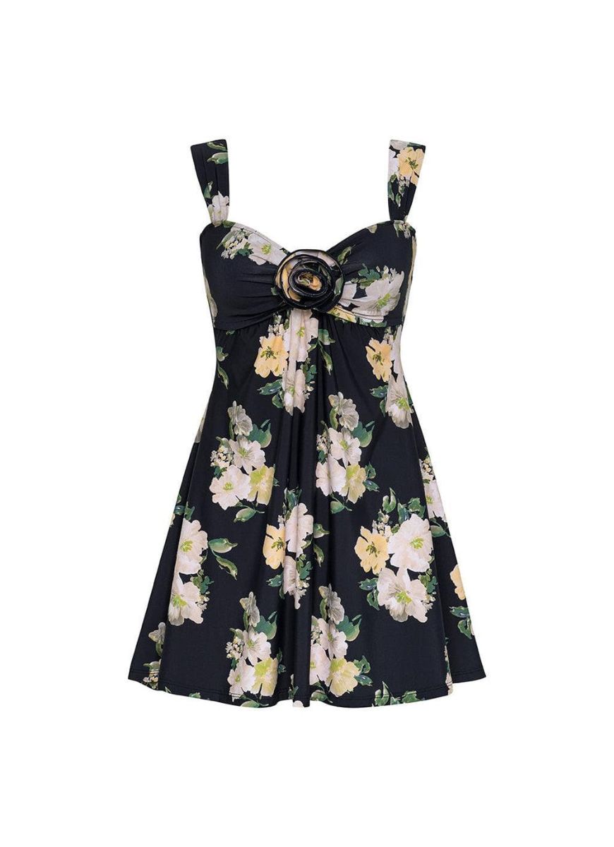 Montce Liz Floral Devin Rosa Dress Product Shot View