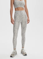 Varley Move Super High Legging 25” in Ivory Textured Snake