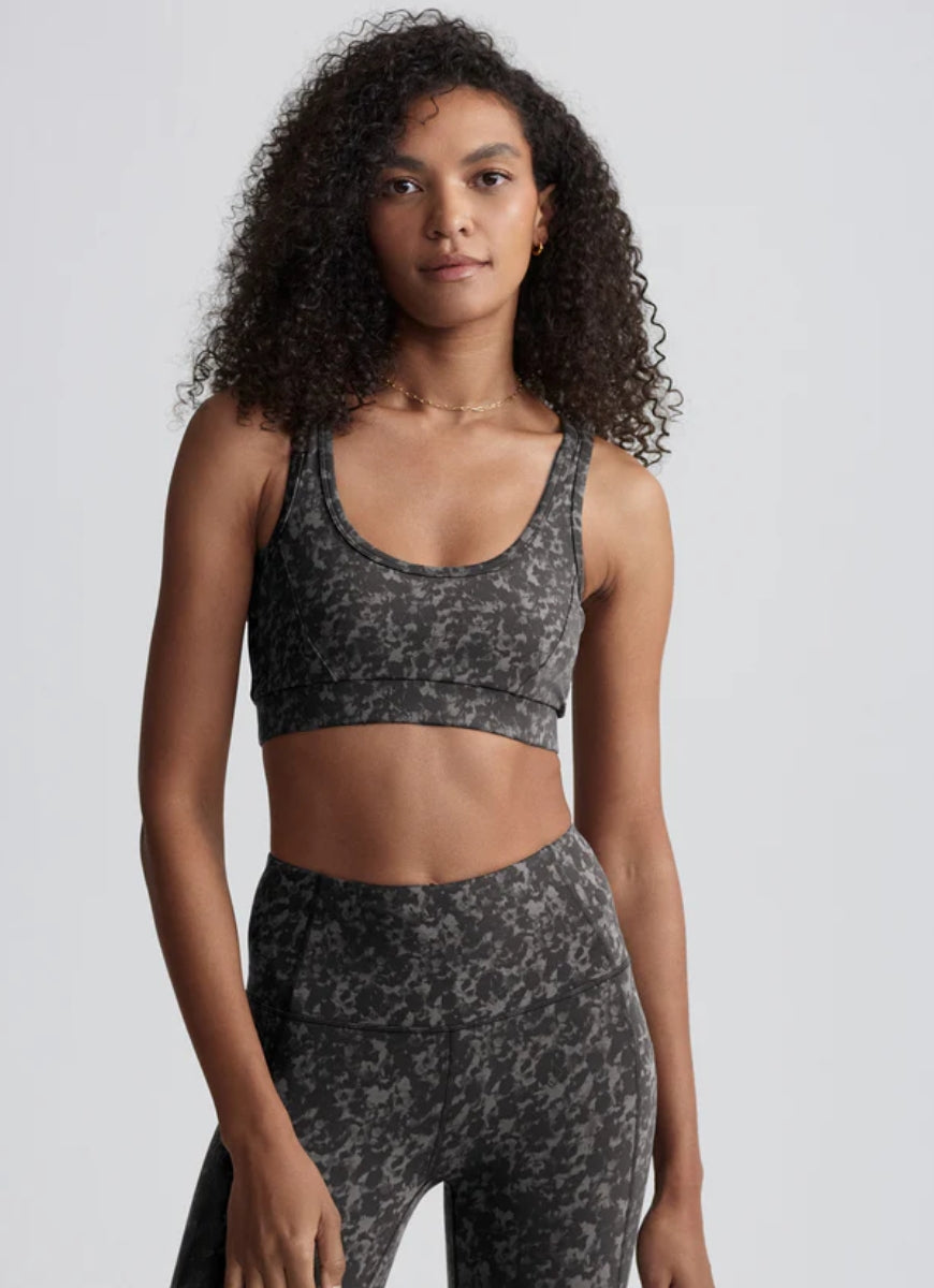 Varley Move Selma Sports Bra in Obsidian Dew