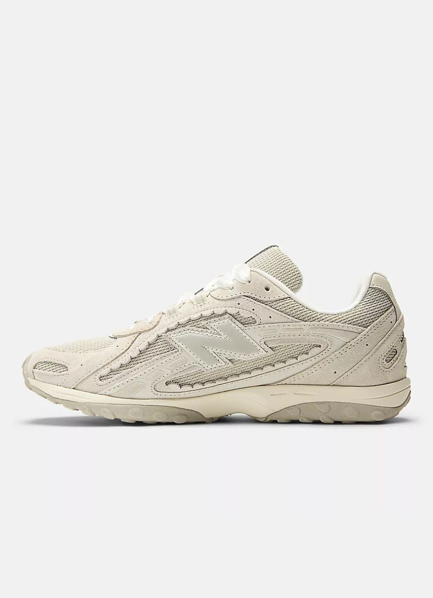 New Balance Women's 204L Sneaker in Sea Salt With Linen Side View