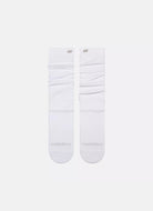 New Balance Active Slouchy Socks- 1 Pair in White Top View