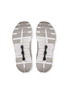 On Women's Cloud 6 Sneaker in Pearl/White Sole View