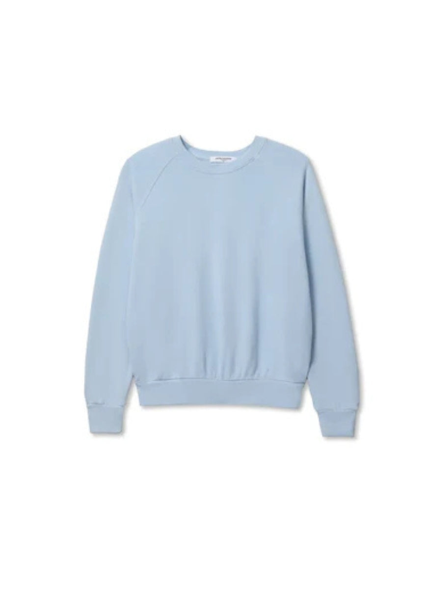 perfectwhitetee Alexi Sweatshirt in Powder Blue Product Shot View