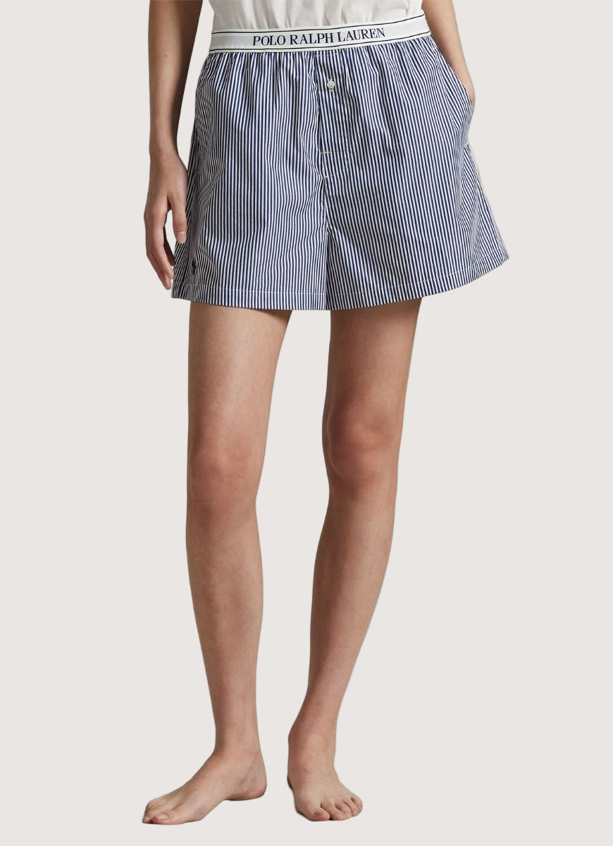 Polo Ralph Lauren 2 Pack Boxer in Hydrangea/Beacon Blue Front View