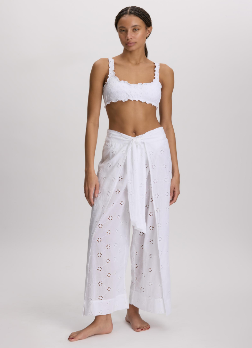 Polo Ralph Lauren Wrap Pant in White