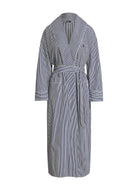 Polo Ralph Lauren Heritage Robe in White Cloud Beacon Blue Product Shot View