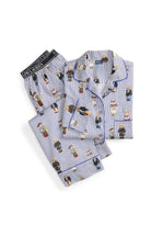 Polo Ralph Lauren Madison PJ Set Allover Bear in Snowfall Blue Product Shot View
