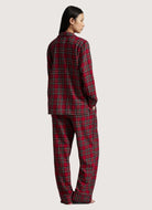 Polo Ralph Lauren Madison PJ Set in Estate Plaid Full Length Back View