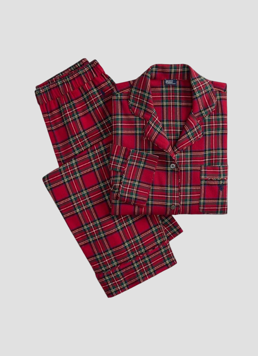 Polo Ralph Lauren Madison PJ Set in Estate Plaid Product Shot View