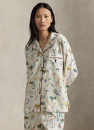 Polo Ralph Lauren Madison PJ Set in Traveller Ski Print Front View
