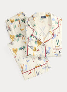 Polo Ralph Lauren Madison PJ Set in Traveller Ski Print Product Shot View