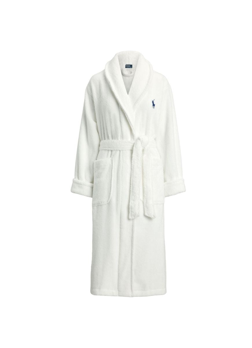 Polo Ralph Lauren Short Printed Back Robe in Tuxedo Bear Product Shot View