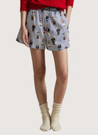 Polo Ralph Lauren Sleep Boxer Allover Bear in Snowfall Blue
