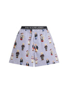 Polo Ralph Lauren Sleep Boxer Allover Bear in Snowfall Blue Product Shot View