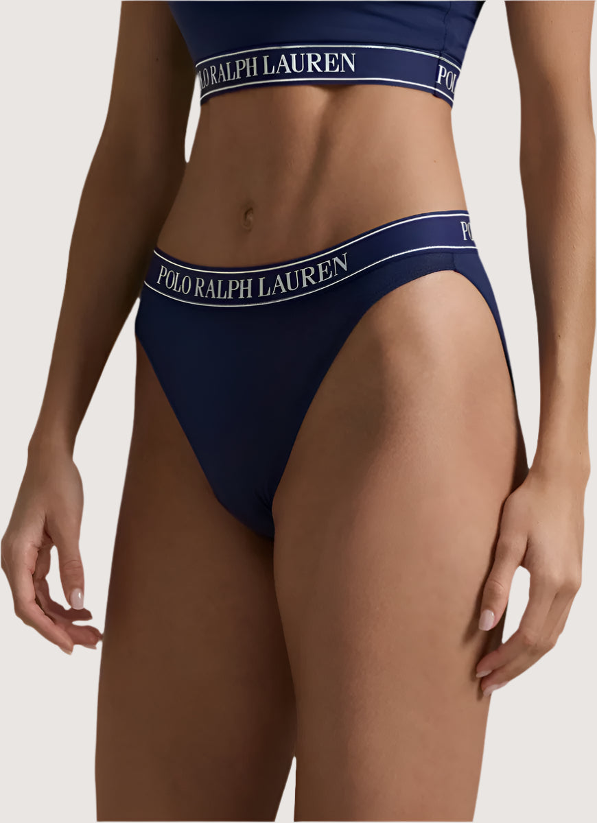 Polo Ralph Lauren Bikini Underwear in Navy Side View