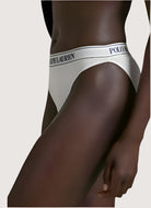 Polo Ralph Lauren Repeat Logo Bikini Underwear in White Side View