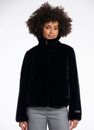 Rino & Pelle Sallie Faux Fur Jacket in Black