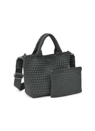SOL AND SELENE Sky’s The Limit - Small Crossbody Bag in Olive Shown Together With Inner Pouch
