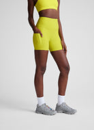 Beyond Yoga Spacedye Keep Pace 5" Pocket Short in Citrus Pop Heather